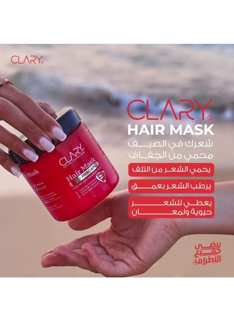 كلاري ماسك للتحكم في تساقط الشعر وتقوية الجذور – 300 مل - Image 4