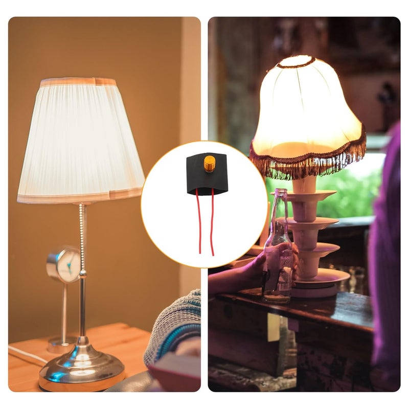 مقبض مفتاح دوار لمصابيح الشريط LED قابل للتعديل بسعة 1A باللون الأسود لمصابيح DIY - Image 5