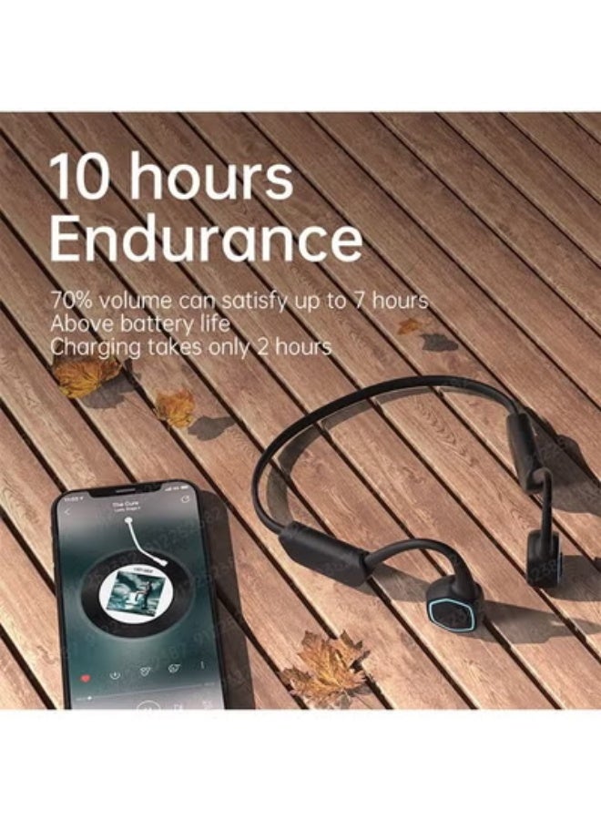 AROAQ Bone Conduction Earphones Bluetooth Wireless IPX8 Waterproof MP3 Player Hifi Headphone With Mic Headset For Swimming - Image 3