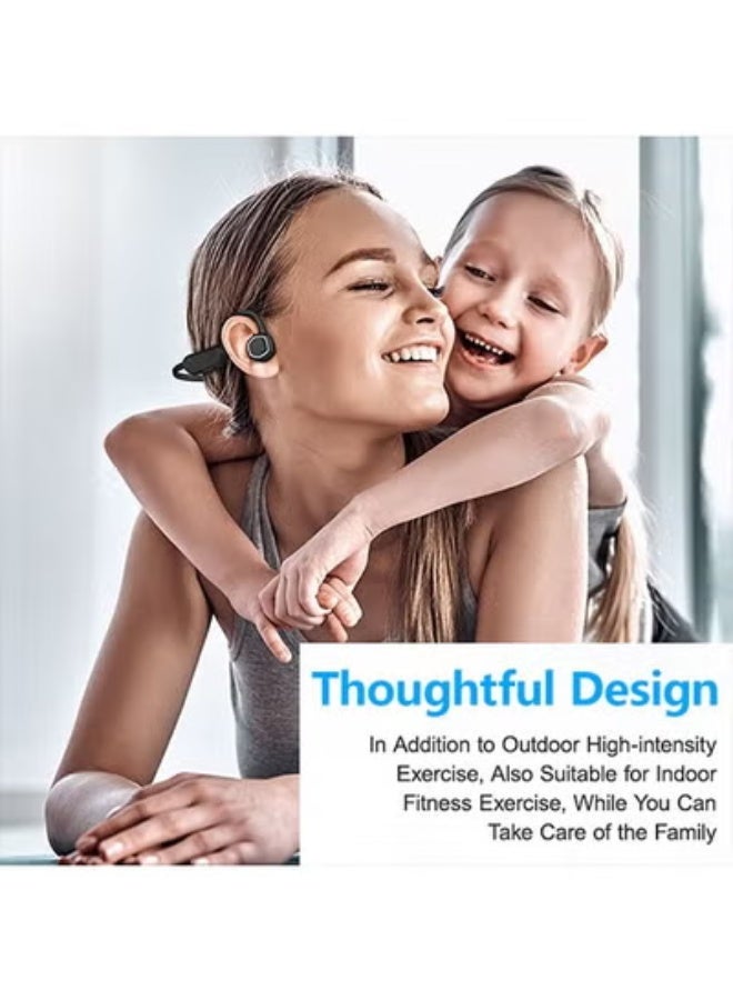 AROAQ Bone Conduction Earphones Bluetooth Wireless IPX8 Waterproof MP3 Player Hifi Headphone With Mic Headset For Swimming - Image 5
