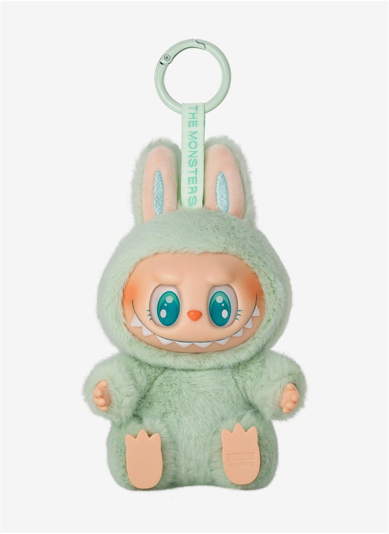 POP MART - (Blind Box) Labobo soft stuffed doll, comes in multiple styles, as a stylish and beautiful accessory, has many uses for children and adult girls, equipped with a hanging ring, perfect as a keychain or bag decoration - Image 1