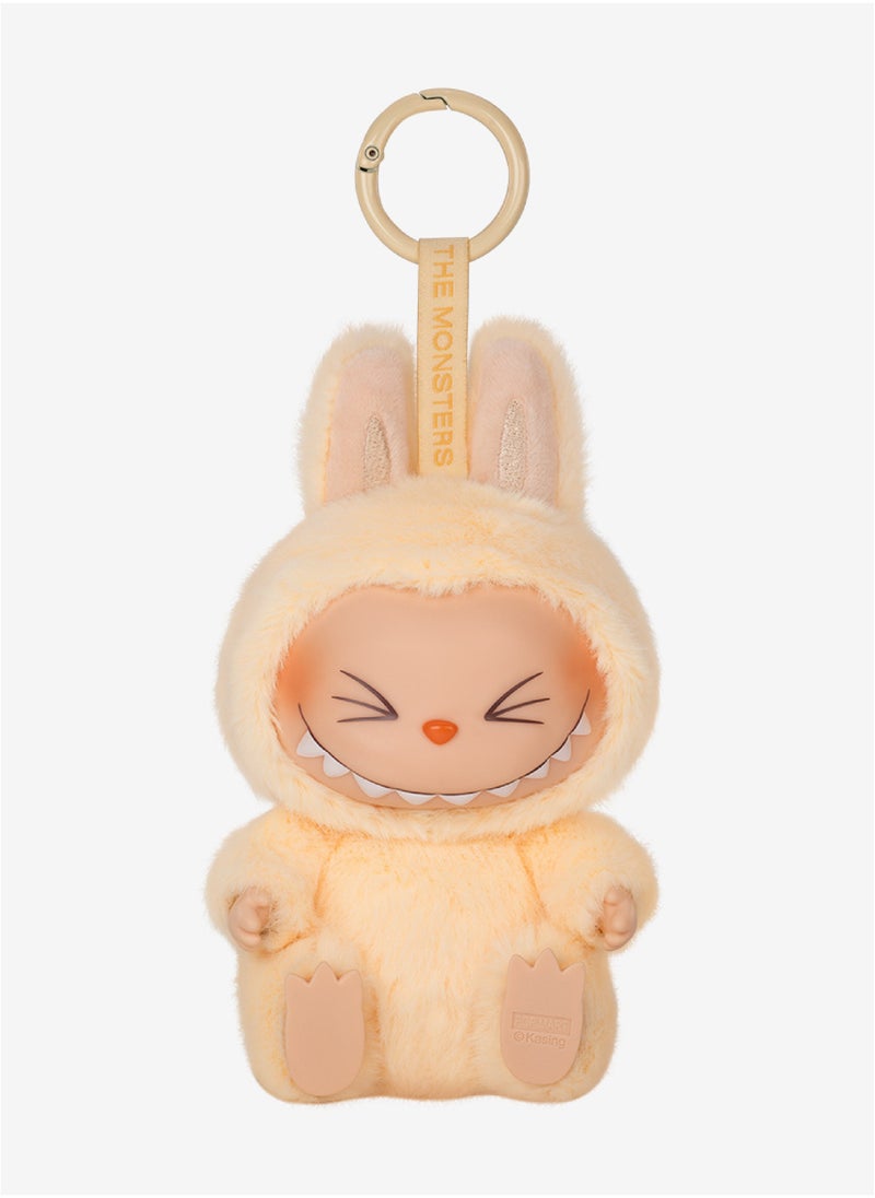 POP MART - (Blind Box) Labobo soft stuffed doll, comes in multiple styles, as a stylish and beautiful accessory, has many uses for children and adult girls, equipped with a hanging ring, perfect as a keychain or bag decoration - Image 1