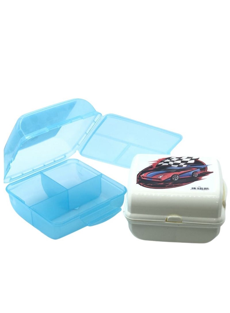 2 Pcs Lunch Box Set for School for Boys - Image 3