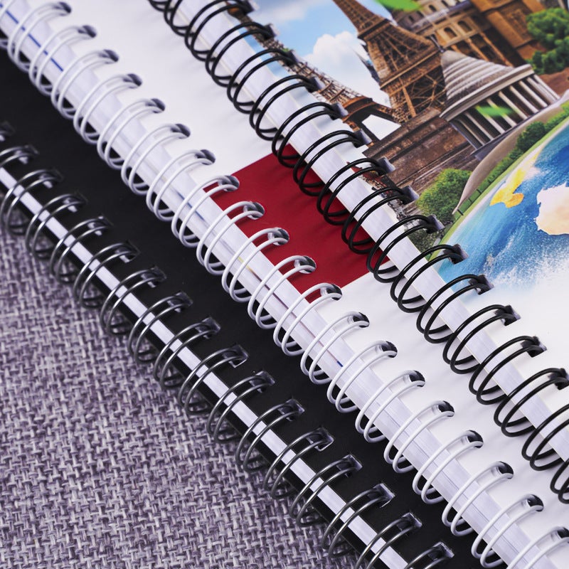 Custom-Made Kraft Paper Coil Notebook Student Diary Notebook Loose-Leaf Homework Practice Office Stationery Notes - Image 4