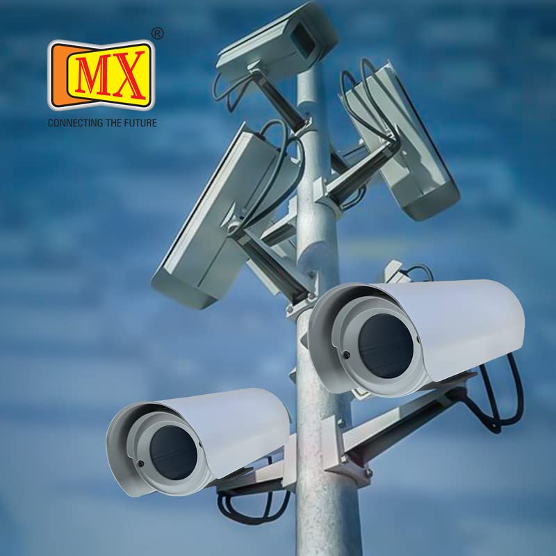 MX Outdoor WiFi CCTV Bullet Camera Housing for Dust Cover Protection IP66 Weather Resistant, Ethernet Port, Made in India - Image 3