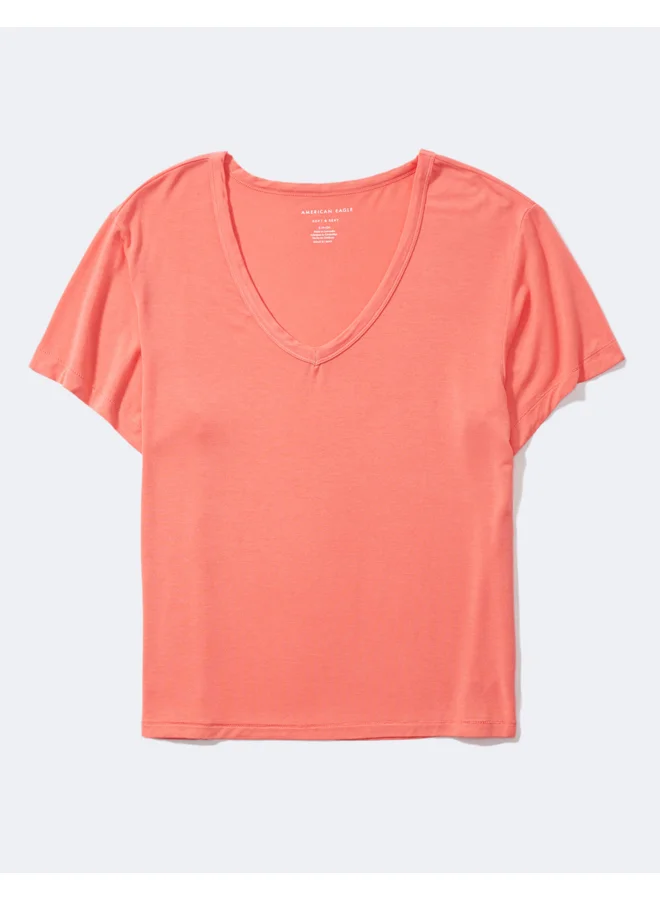 American Eagle AE Soft  V-Neck T-Shirt