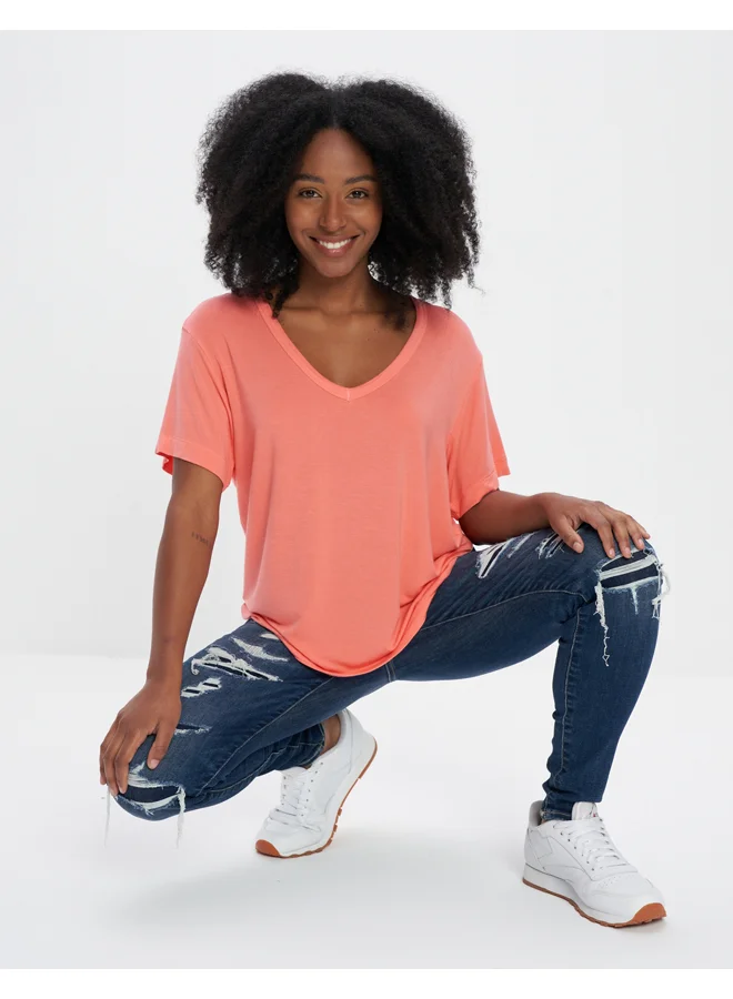 American Eagle AE Soft  V-Neck T-Shirt