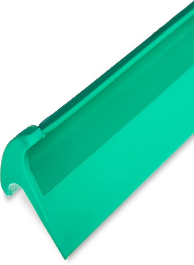 SPARTA 3656709 Plastic Floor Squeegee, Shower Squeegee, Heavy Duty Squeegee With Rubber Blade For Windows, Glass, Shower Doors, Floors, Windshields, 20 Inches, Green - Image 2
