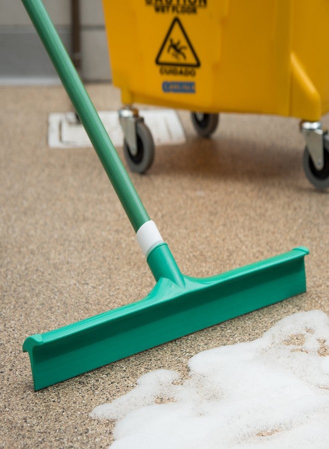 SPARTA 3656709 Plastic Floor Squeegee, Shower Squeegee, Heavy Duty Squeegee With Rubber Blade For Windows, Glass, Shower Doors, Floors, Windshields, 20 Inches, Green - Image 5