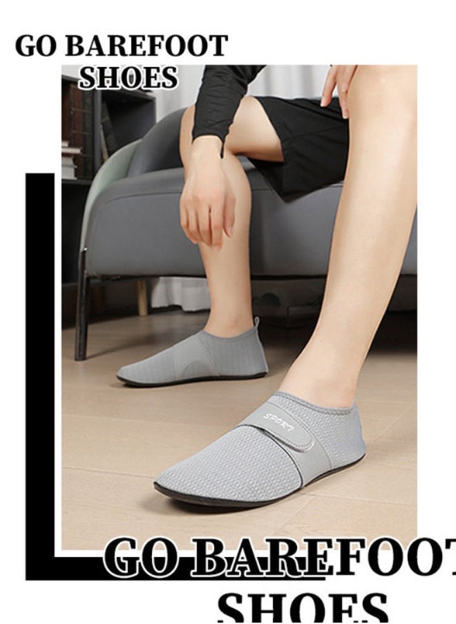 Generic Ultra-light non-slip indoor fitness yoga shoes | Unisex soft-soled thin-bottom training and leisure shoes  - Image 2