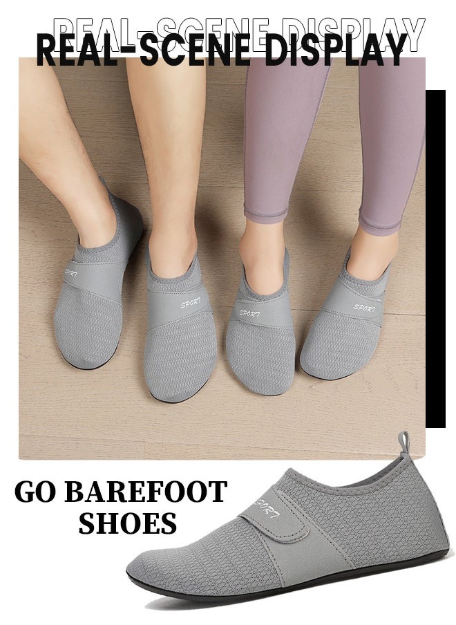 Generic Ultra-light non-slip indoor fitness yoga shoes | Unisex soft-soled thin-bottom training and leisure shoes  - Image 4