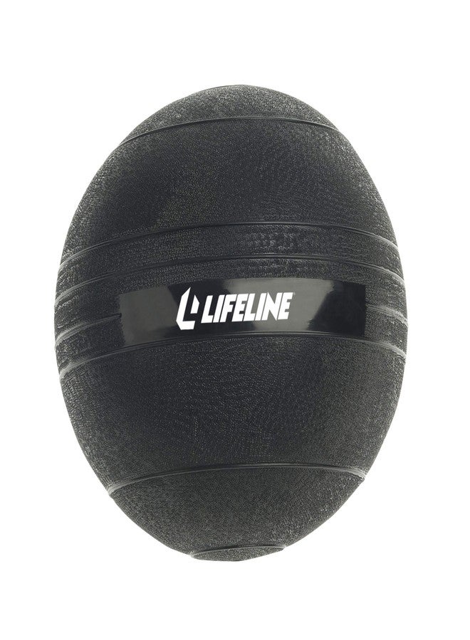 Lifeline Fitness Weighted Slam Ball - Easy to Grip Slam Ball for Home Gym and HIIT Workouts - 8 lb. - Image 1
