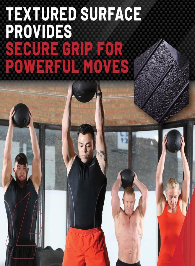 Lifeline Fitness Weighted Slam Ball - Easy to Grip Slam Ball for Home Gym and HIIT Workouts - 8 lb. - Image 5