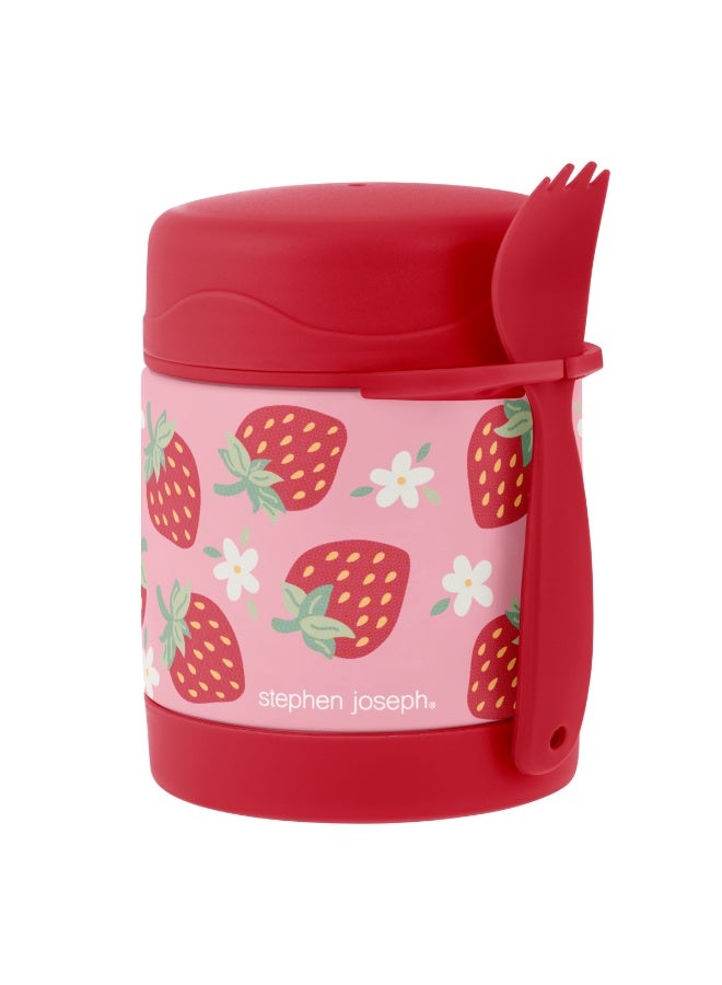 Stephen Joseph Insulated Food Jar Strawberry - Image 5