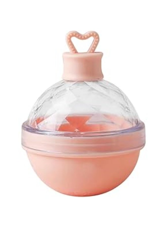 Large round silicone and plastic snow globe mold with an innovative design, easy to use, multiple colors - Image 3