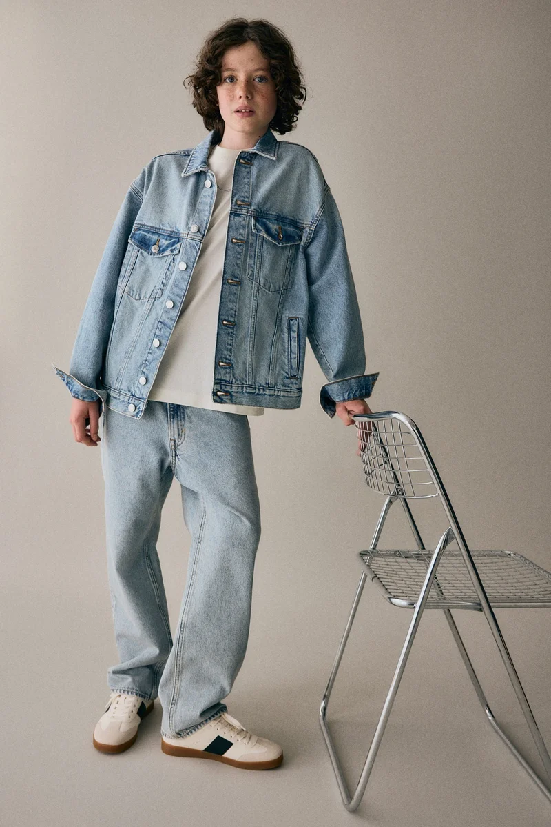 اتش اند ام جينز بقصة واسعة