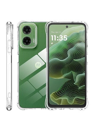 Motorola Moto G35 5G Case,Crystal Clear with Shockproof Protective Corners, Camera Protection, Scratch-Resistant, Ultra Thin Protective Case, Clear Soft Silicone TPU Mobile Phone - pzsku/ZE02D933E5DB3D9FCDB50Z/45/_/1729048364/34cd0782-3b82-47df-b901-48ef4bf972e4