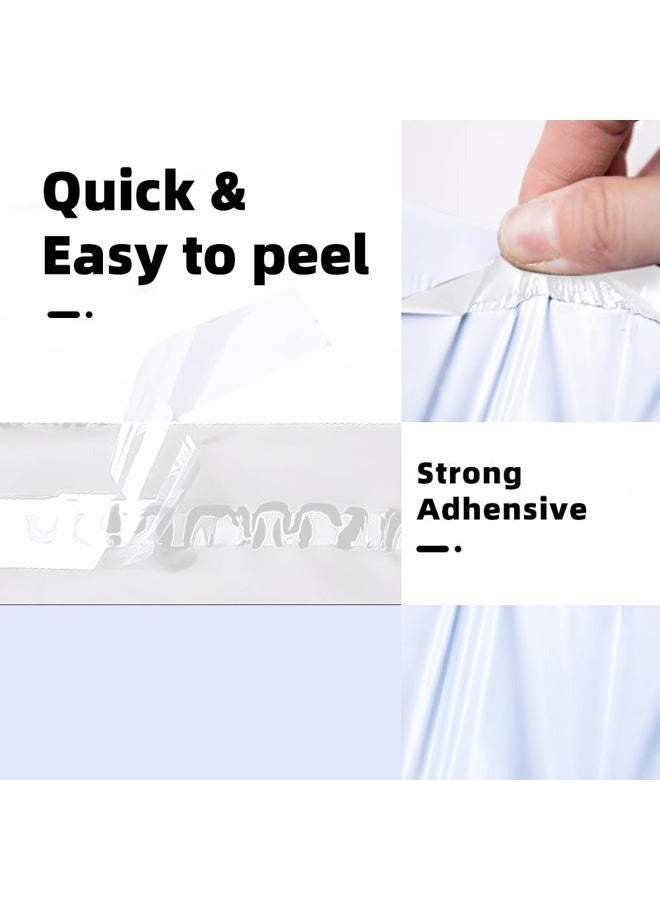 POLYSELLS 50 pcs 19x24 Inches White x Silver Poly Mailers Shipping Envelopes, Strong Adhesive Sealing, Waterproof, and Tear-resistant Postal Mailing Bags for Clothing, Books, and Accessories - Image 4