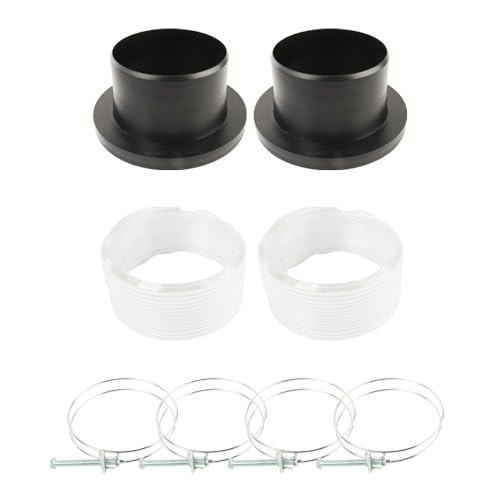 O'SKOOL 4" Dust Collection Steel Port, 2 Pack, for 4-inch Magnetic Dust Collection Coupler (Magnetic Port is not Included) - Image 4