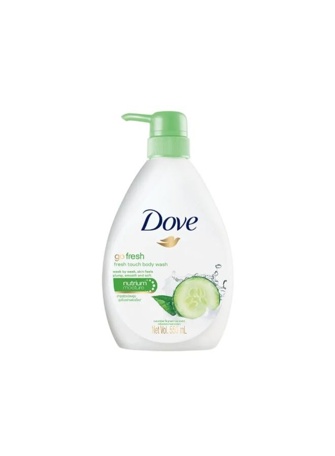 DOVE GO FRESH CUCUMBER BODY WASH 550ML