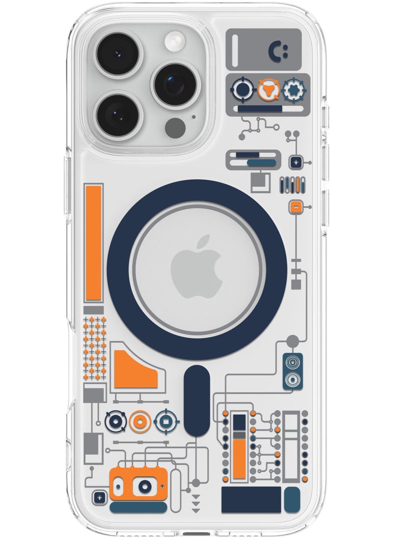 Spigen - Ultra Hybrid MagFit for iPhone 16 Pro MAX Case Cover with MagSafe - Analogue - Image 1