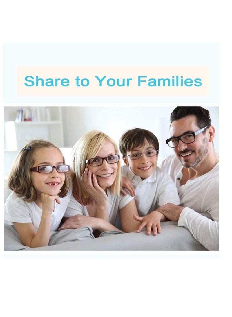 12 Pairs Silicone Nose Pads for Glasses Stick on Nose Pads D Shape Adhesive Nose Cushions for Eyeglasses Spectacle Reading Glasses Sunglasses Transparent 15 x 6 x 1.5 mm - Image 4