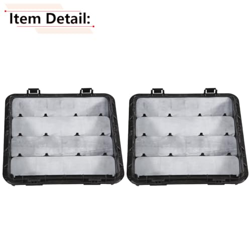 RLB-HILON 2PCS Body Side Aperture Exhauster Vents Compatible with Dodge Ram 1500 2500 3500 4500, for 68323649AB Cab Rear Air Pressure Vent - Image 4
