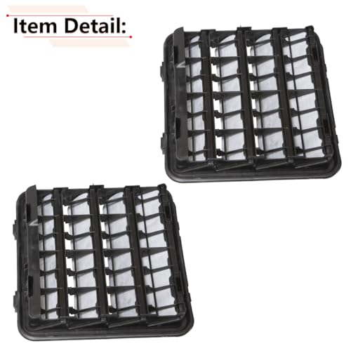 RLB-HILON 2PCS Body Side Aperture Exhauster Vents Compatible with Dodge Ram 1500 2500 3500 4500, for 68323649AB Cab Rear Air Pressure Vent - Image 5