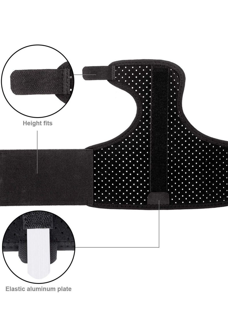 Y&D - Trigger Finger Splint, Support Breathable Wrist and Thumb Fractures Stabilizer Sleeve for Locking, Popping, Bending, Stiffness, Tendon Release, Pain Relief - Image 1
