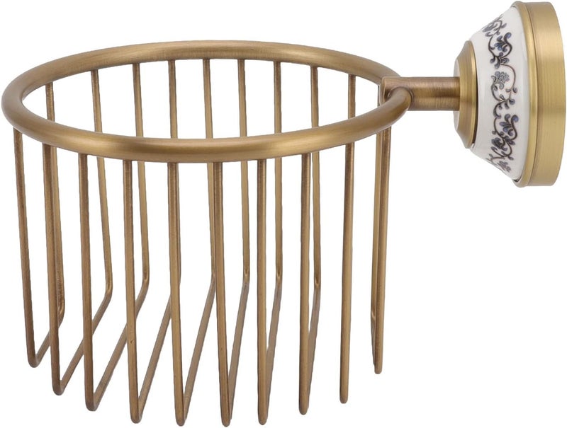 Toilet Paper Basket Strong Load Resistance Simple Beautiful Bathroom Toilet Tissue Holder Basket - Image 2