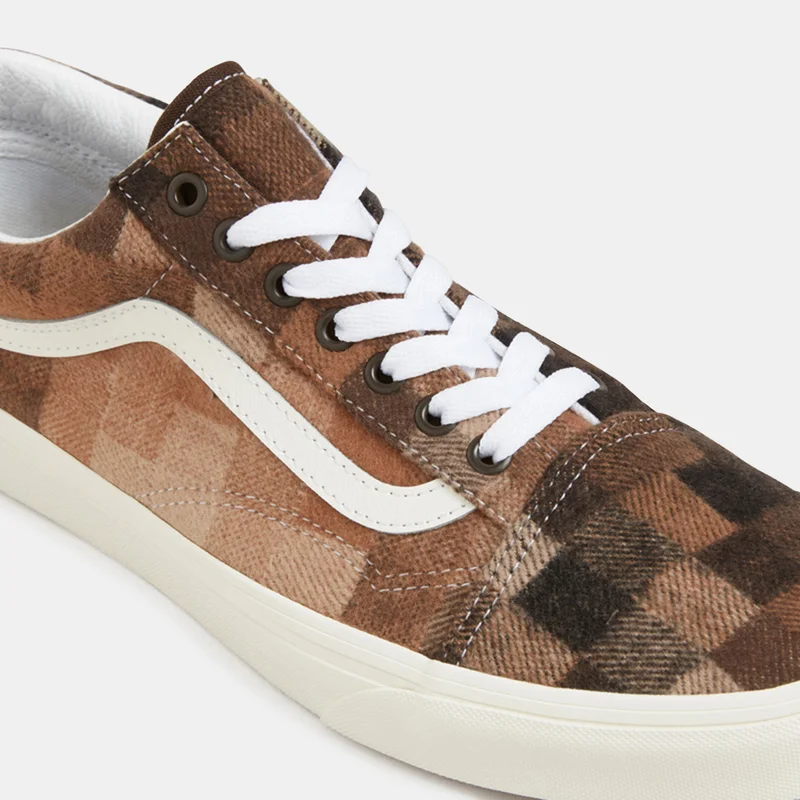 Vans Brown Old Skool Unisex Shoes  | Best Price UAE