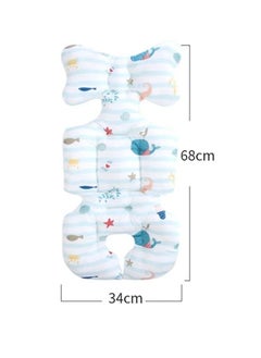 MLADEN Baby Stroller Seat Liner Toddler Seat Stroller Cushion Pad Soft and Breathable 3D Air Mesh Cooling Pram Pushchair Seat Liners Universal for Infant  - Image 2