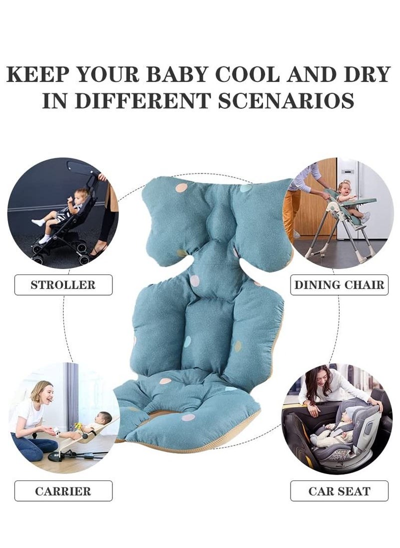 MLADEN - Baby Stroller Seat Liner Toddler Seat Stroller Cushion Pad Soft and Breathable 3D Air Mesh Cooling Pram Pushchair Seat Liners Universal for Infant - Image 1