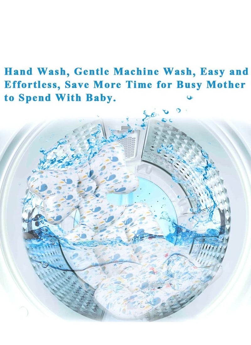 MLADEN - Baby Stroller Seat Liner Toddler Seat Stroller Cushion Pad Soft and Breathable 3D Air Mesh Cooling Pram Pushchair Seat Liners Universal for Infant - Image 1