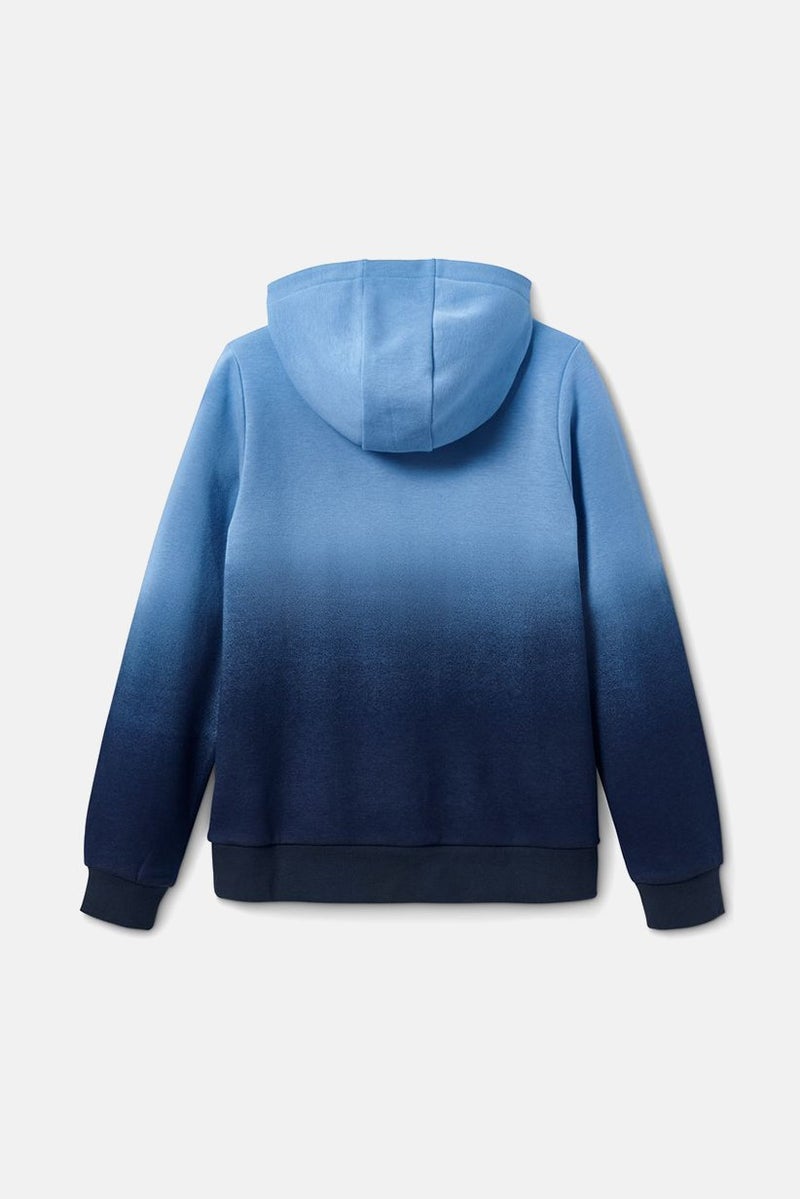 Tchibo سويت شيرت بقلنسوة بأكمام طويلة للأطفال، أزرق - Image 2