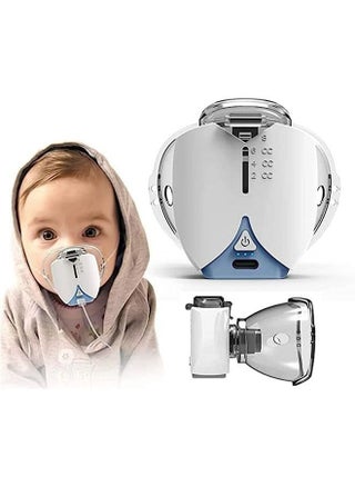 Portable Lightweight Silent Auto Nebulizer Ultrasonic Mesh, Relief From Allergies Asthma With USB and 2 Mask - pzsku/ZE02E974712C510C36801Z/45/_/1727246059/e3917ae9-999c-45c6-93b7-328dd50c0bbe