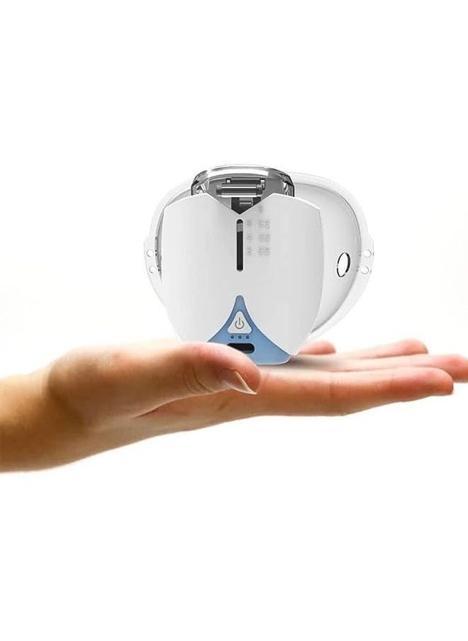 Portable Lightweight Silent Auto Nebulizer Ultrasonic Mesh, Relief From Allergies Asthma With USB and 2 Mask