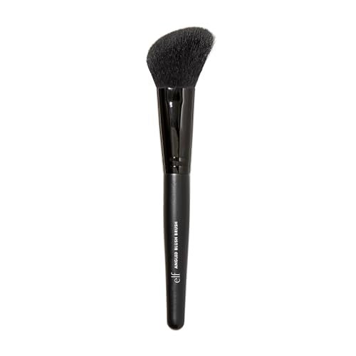 elf Angled Blush Brush Face Makeup Brush For A Sculpted Look Great For Cream Liquid Or Powder Blush Bronzers  more Vegan  CrueltyFree