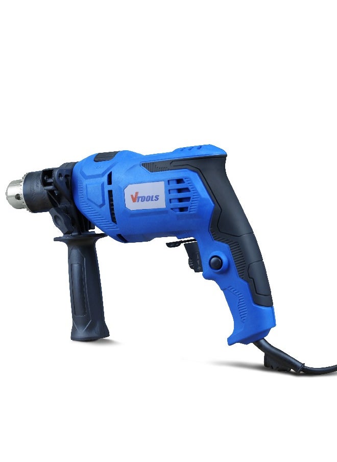 VTOOLS 650 Watt Corded Electric Hammer Drill for Wood and Concrete Drilling,VT1206  - Image 3