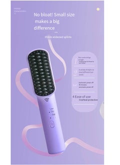 General Mini Ionic Straightening Comb – Travel-Friendly Straightener & Curler for Men/Women, Dual-Use Hair Styling Tool  - Image 2