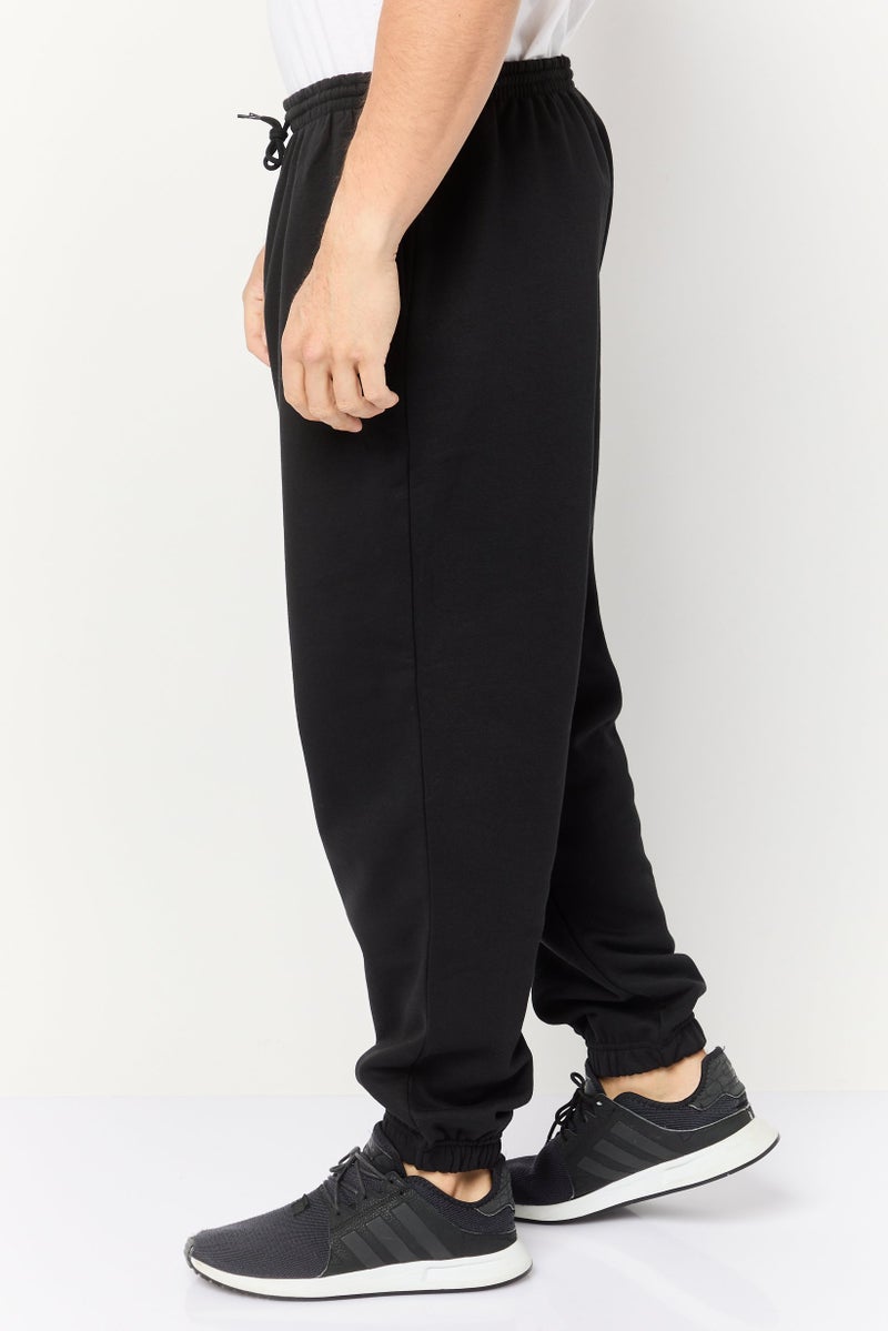 Reebok Men Sportswear Fit Outdoor Sweatpants, Black  - Image 3