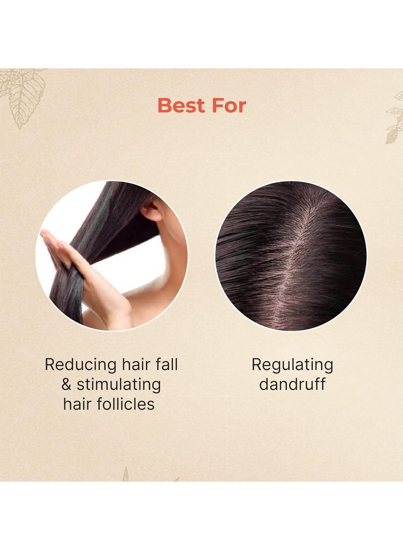 Vedix Customised Ayurvedic Hair Oil | Saha Bhringraj Booster Oil | For Hair Growth And Thick Hair | With Bhringraj And Sesame - 10ml - Image 4