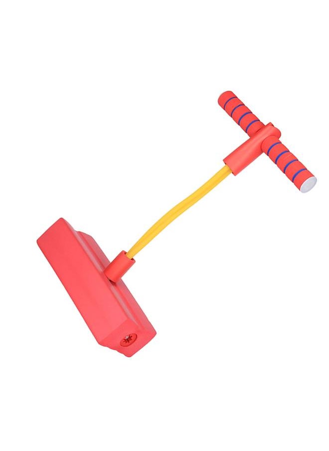 Foam Pogo Stick Promote Growing Exercise Balance Easy to Grip Outdoor Jumping Toy for Kids Children Red