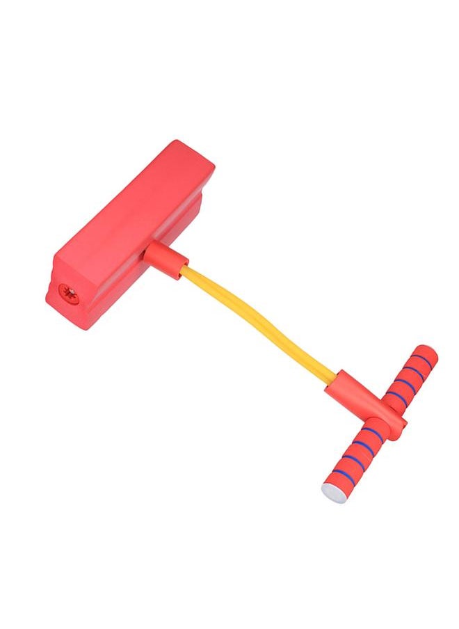 Foam Pogo Stick Promote Growing Exercise Balance Easy to Grip Outdoor Jumping Toy for Kids Children Red