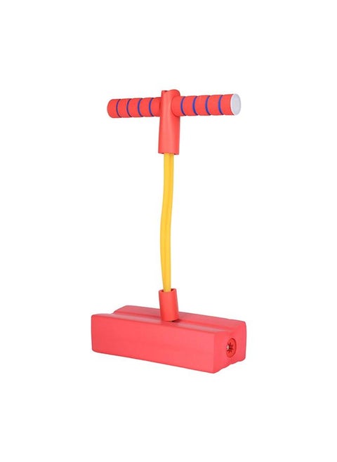 Foam Pogo Stick Promote Growing Exercise Balance Easy to Grip Outdoor Jumping Toy for Kids Children Red