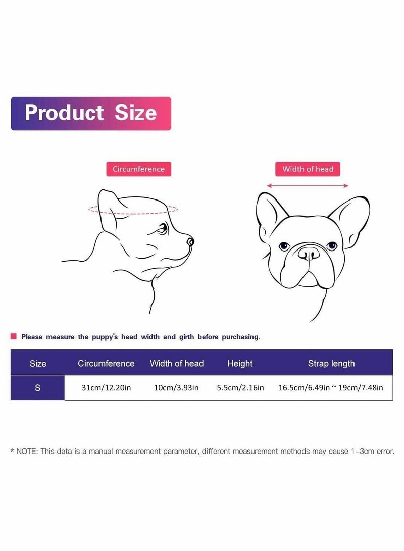 Y&D Dog Helmet Pet Motorcycle Safety Cap for Cat Biking Cycling Helmets Motorcycles Doggie Hat Bike (S) - Image 3