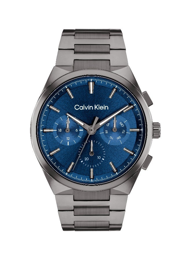 CALVIN KLEIN ساعة يد رجالية بعقارب دائرية الشكل من الستانلس ستيل 25200443 - 44 ملم - Image 2