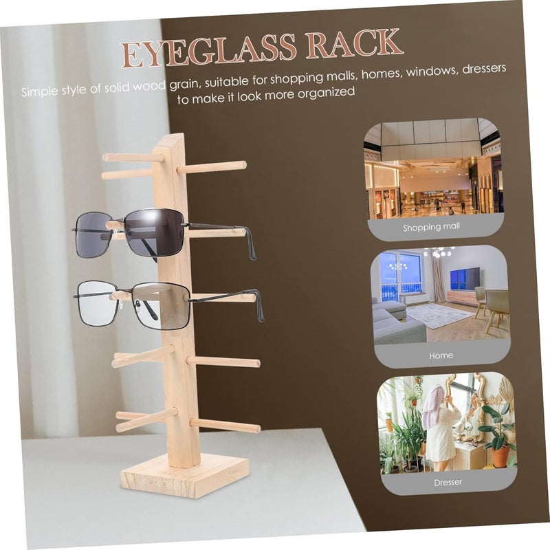 5pairs Ski Goggles Display Rack Eyeglass Holder Sunglass Storage Organizer Storage Rack Display - Image 3