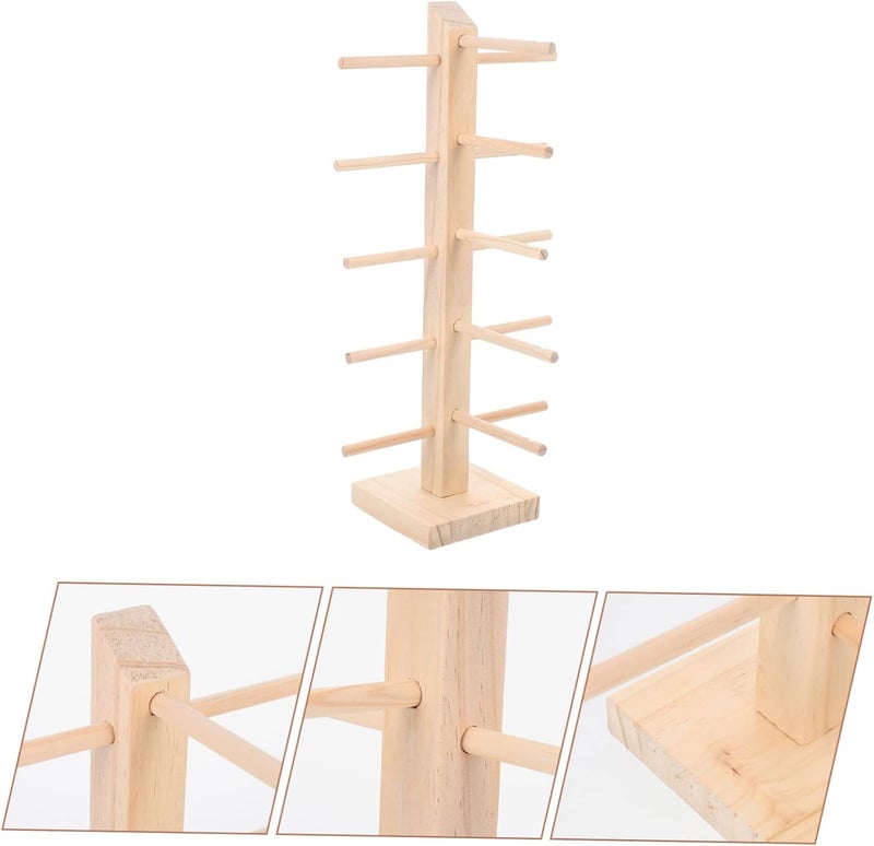 5pairs Ski Goggles Display Rack Eyeglass Holder Sunglass Storage Organizer Storage Rack Display - Image 4