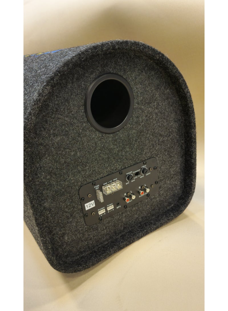 Super Bass T-1200 12" Subwoofer Built-in Amplifier for Car Acoustics with 1200 Watts Power. - Image 2